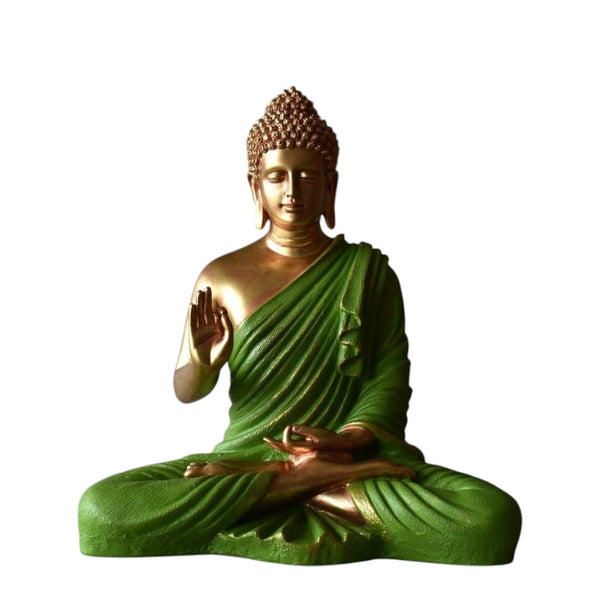 Buddha Statue 15 inch (Green)