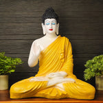 Buddha Statue 15 inch (Yellow)