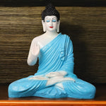 Buddha Statue 15 inch (Sky Blue)