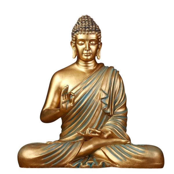 Buddha Statue Big Size 2 Feet (New Golden)